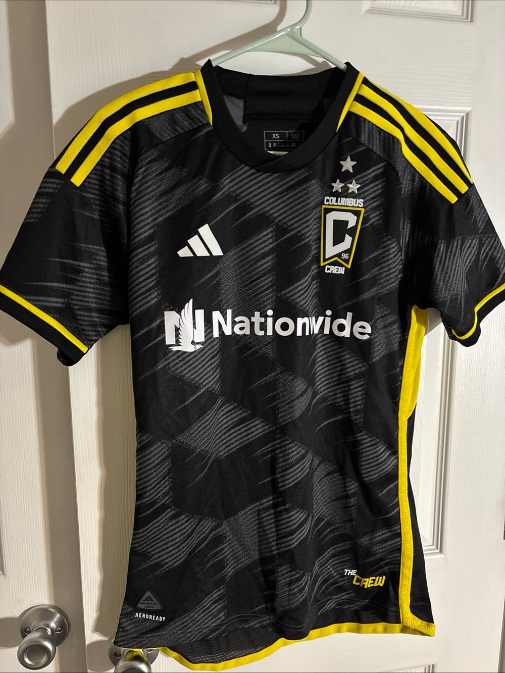 Adidas Mls Columbus Crew Authentic Jersey